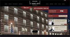 Desktop Screenshot of grand-hotel-grenoble.com